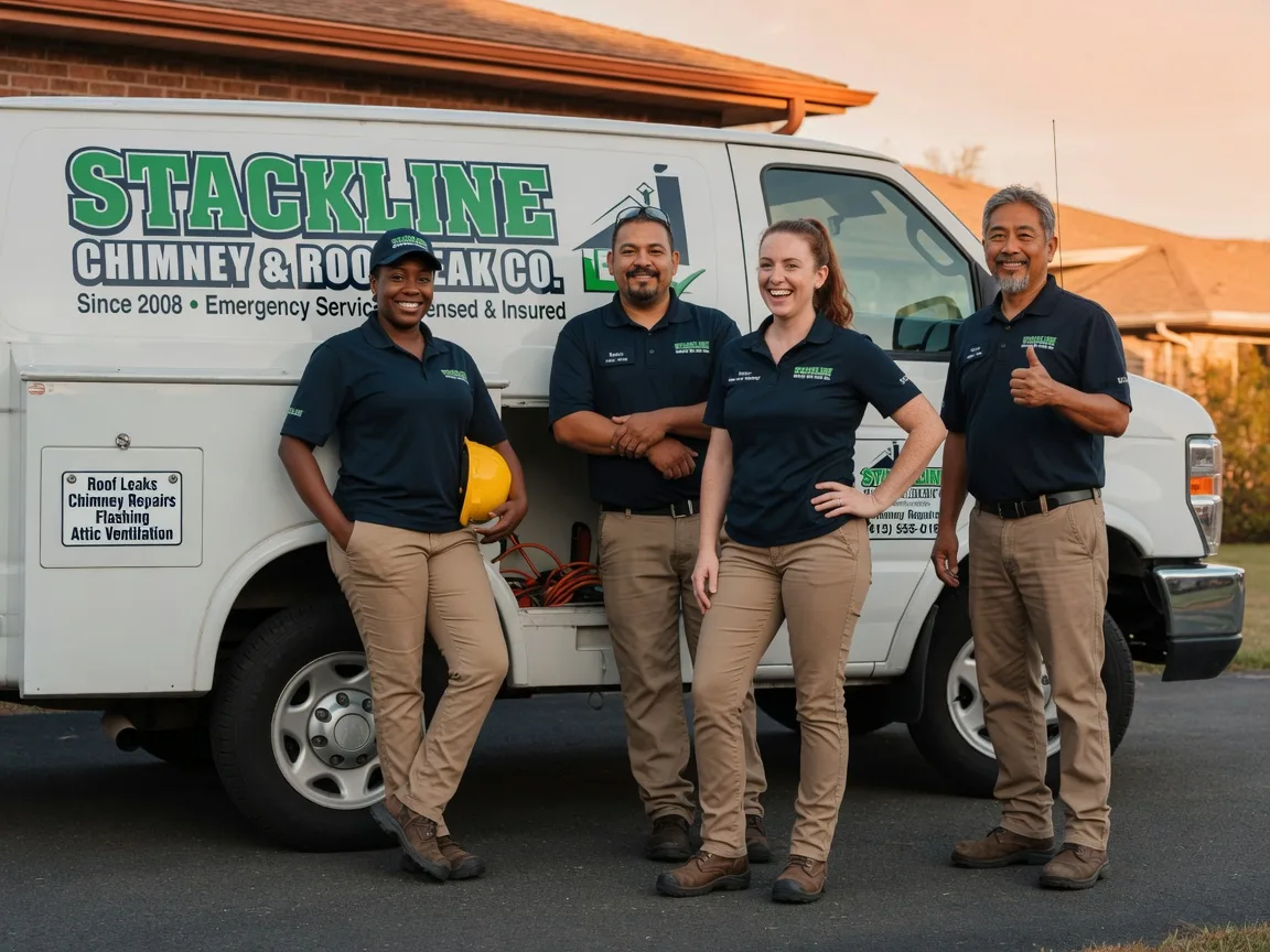 Chimney flashing repair company in Shunk, PA